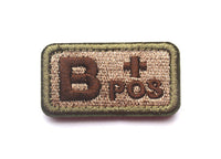 BRSK Blood Type Velcro Patch