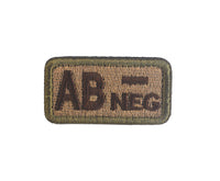 BRSK Blood Type Velcro Patch
