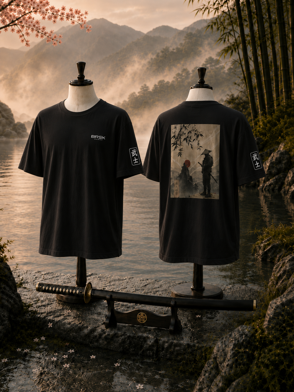Samurai Sunset T-Shirt