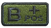 BRSK Blood Type Velcro Patch