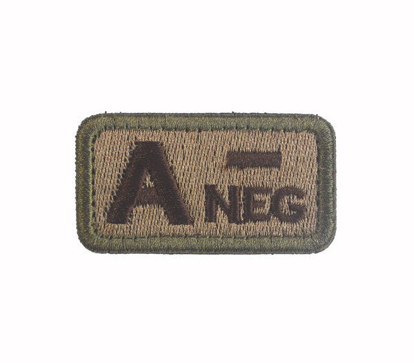 BRSK Blood Type Velcro Patch