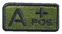 BRSK Blood Type Velcro Patch