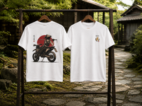 Samurai Biker T‑Shirt