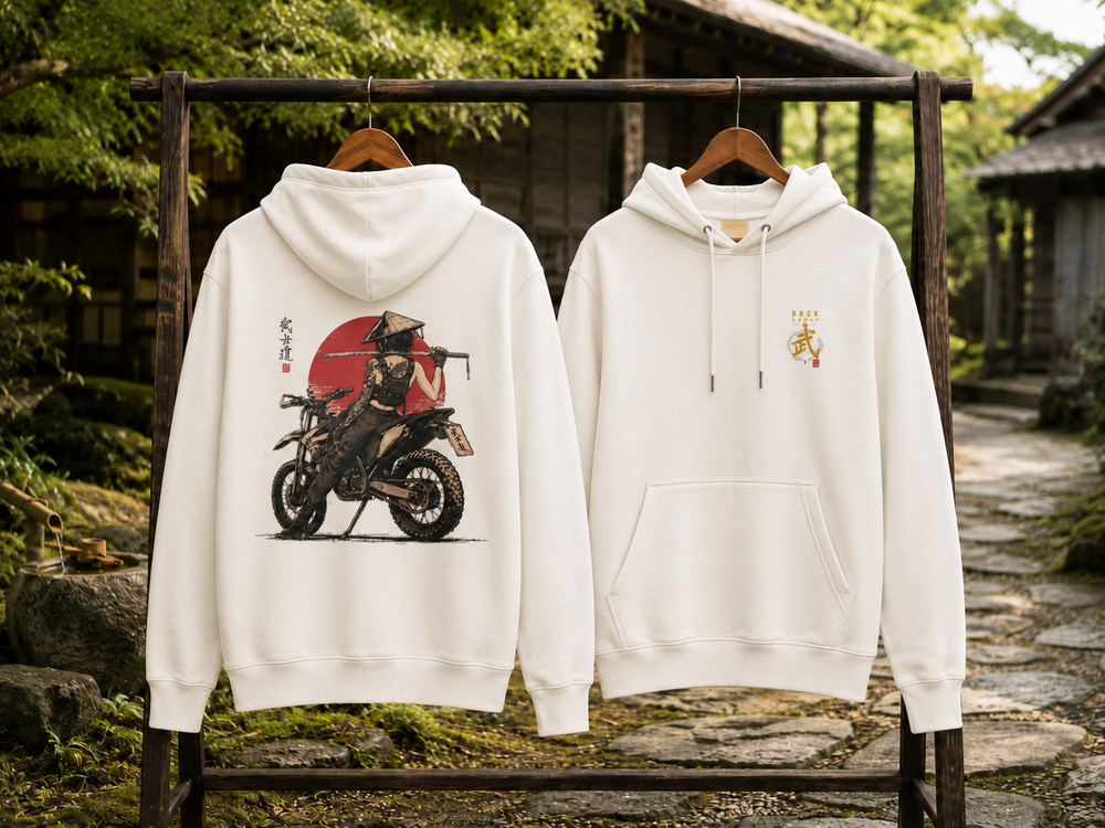 Samurai Biker Hoodie
