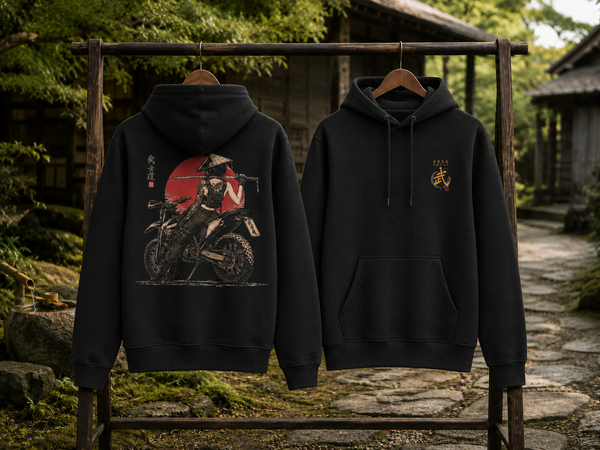 Samurai Biker Hoodie