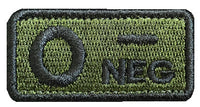 BRSK Blood Type Velcro Patch