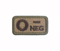 BRSK Blood Type Velcro Patch