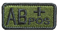 BRSK Blood Type Velcro Patch